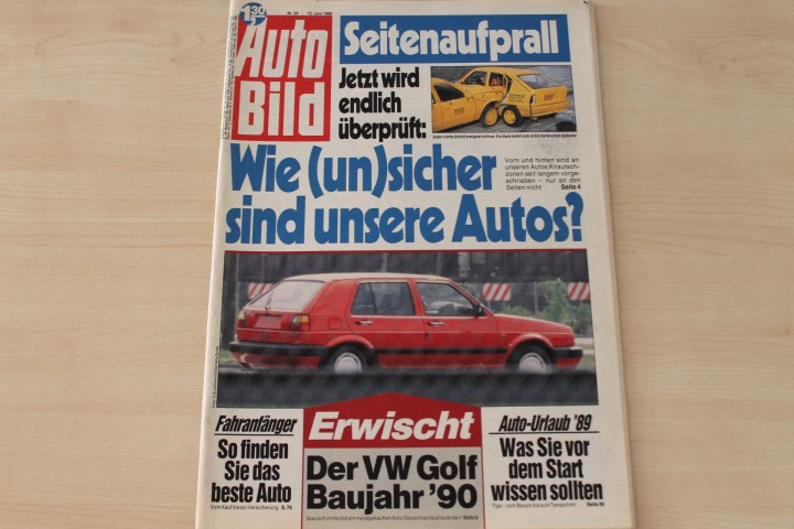 Deckblatt Auto Bild (24/1989)